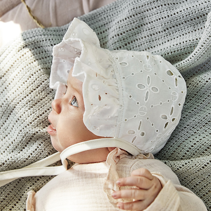 Bonnet enfant/bébé broderie Rock Star, Chamaye - La Malle à Confettis