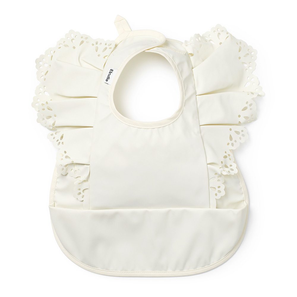 Elodie Details Bavaglino Impermeabile con Tasca, Fiore - Chiusura in Velcro  unisex (bambini)