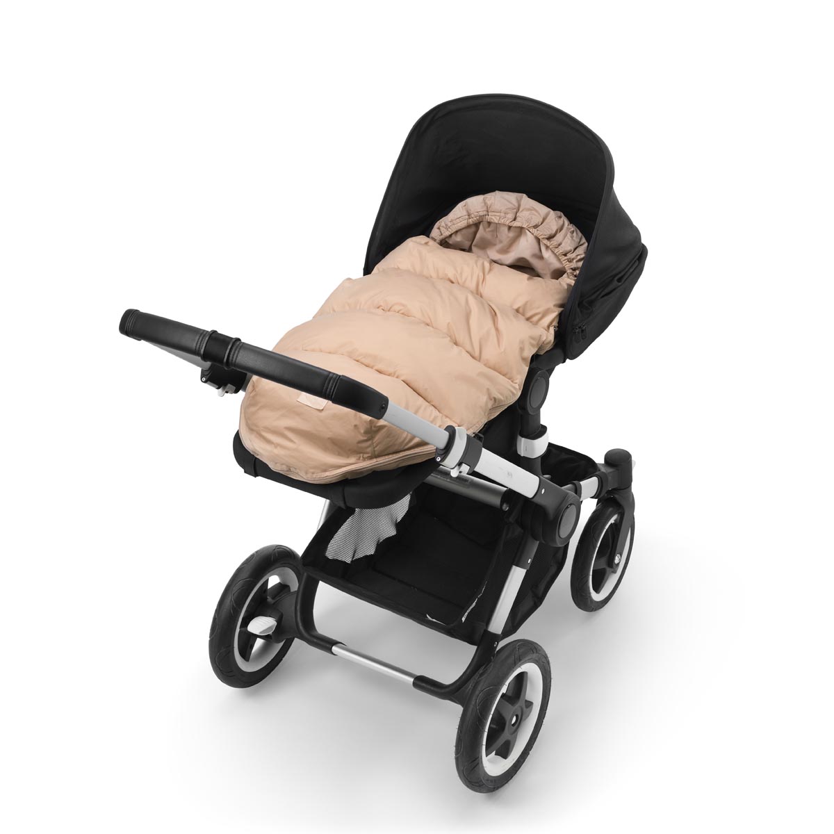 Large selection of down footmuffs that fits all strollers
