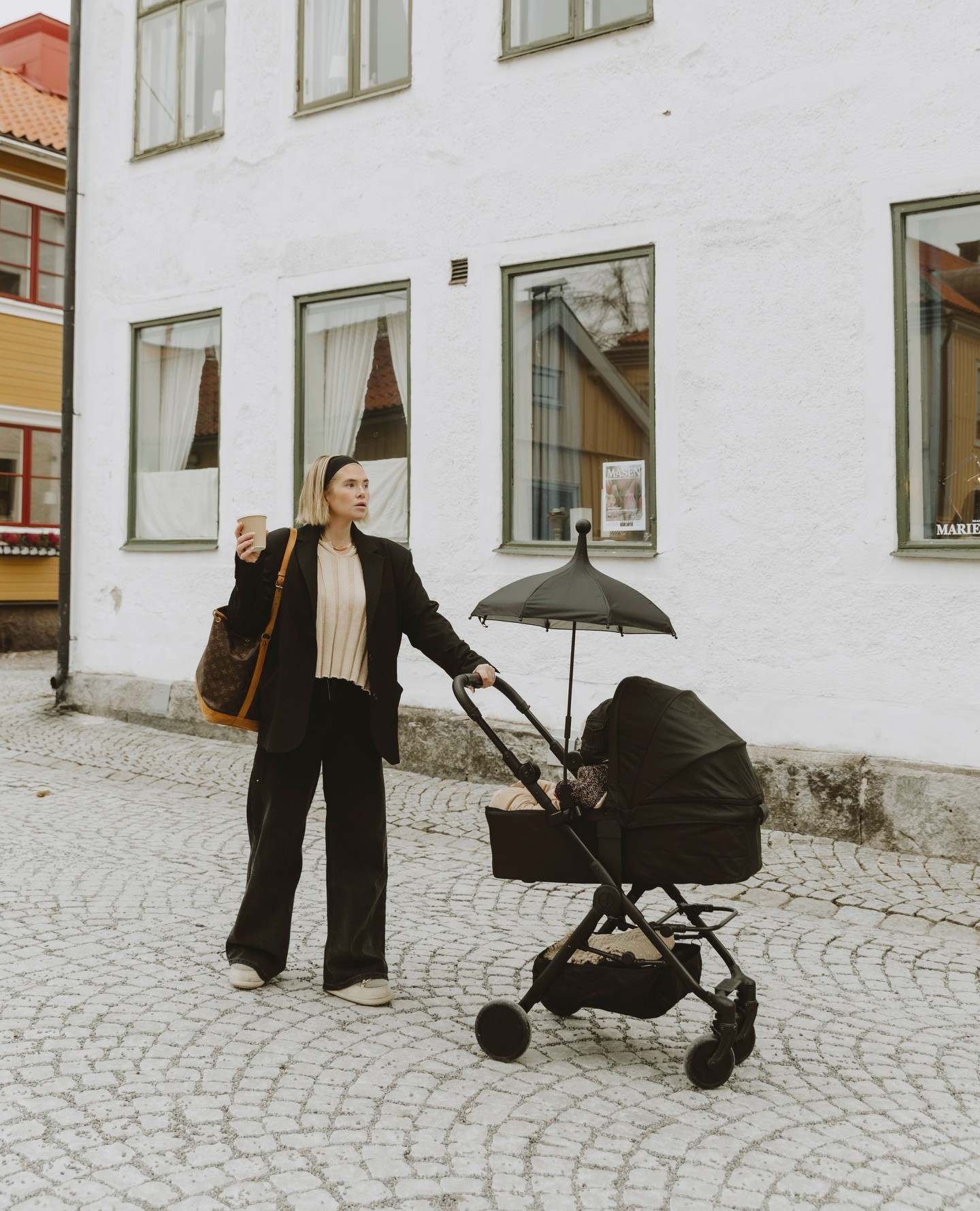 Buggy Parasol Brilliant Black