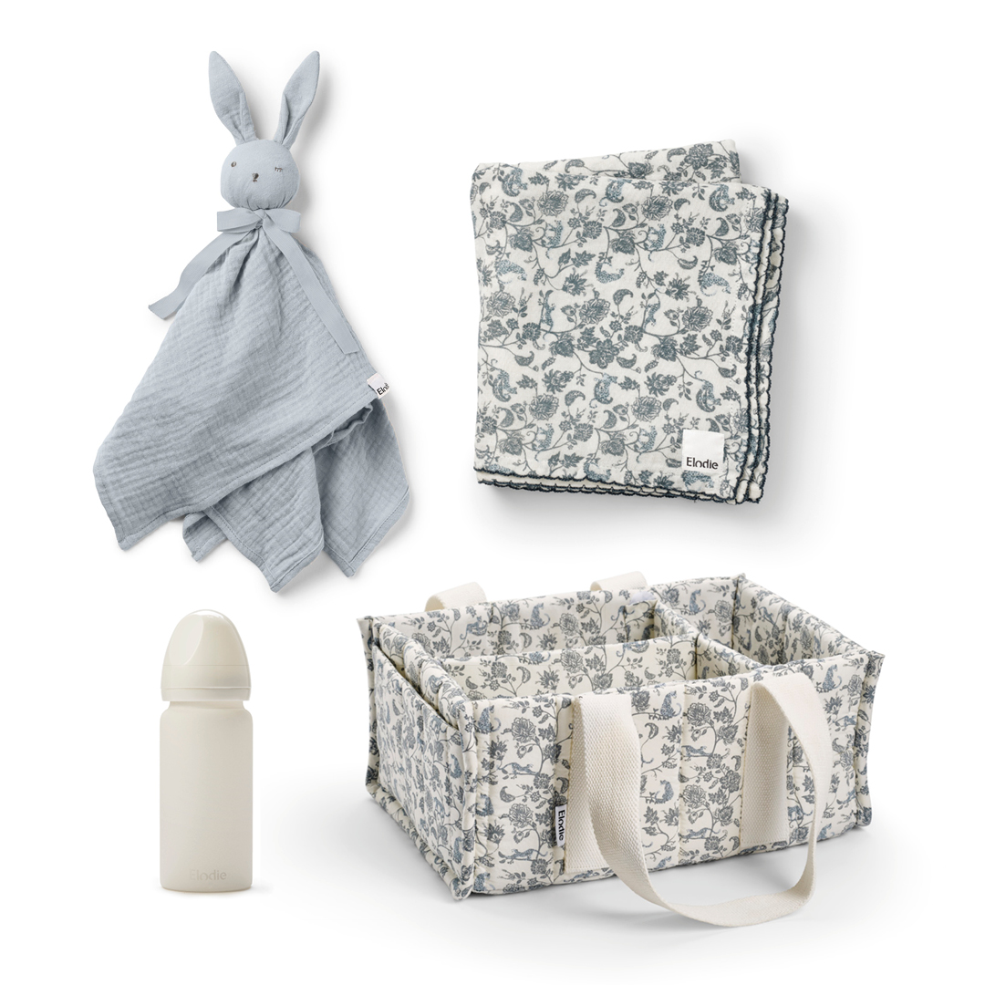 Diaper Caddy Set - Garden Leo Toile | Elodie