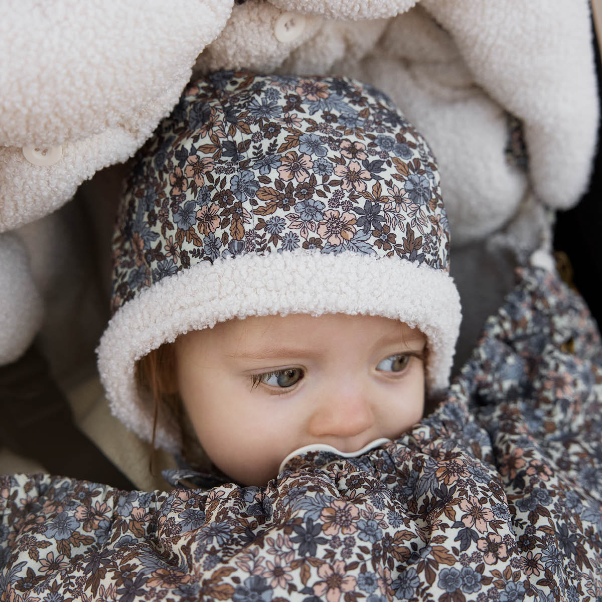 Bonnet bebe d hiver Blue Garden Elodie