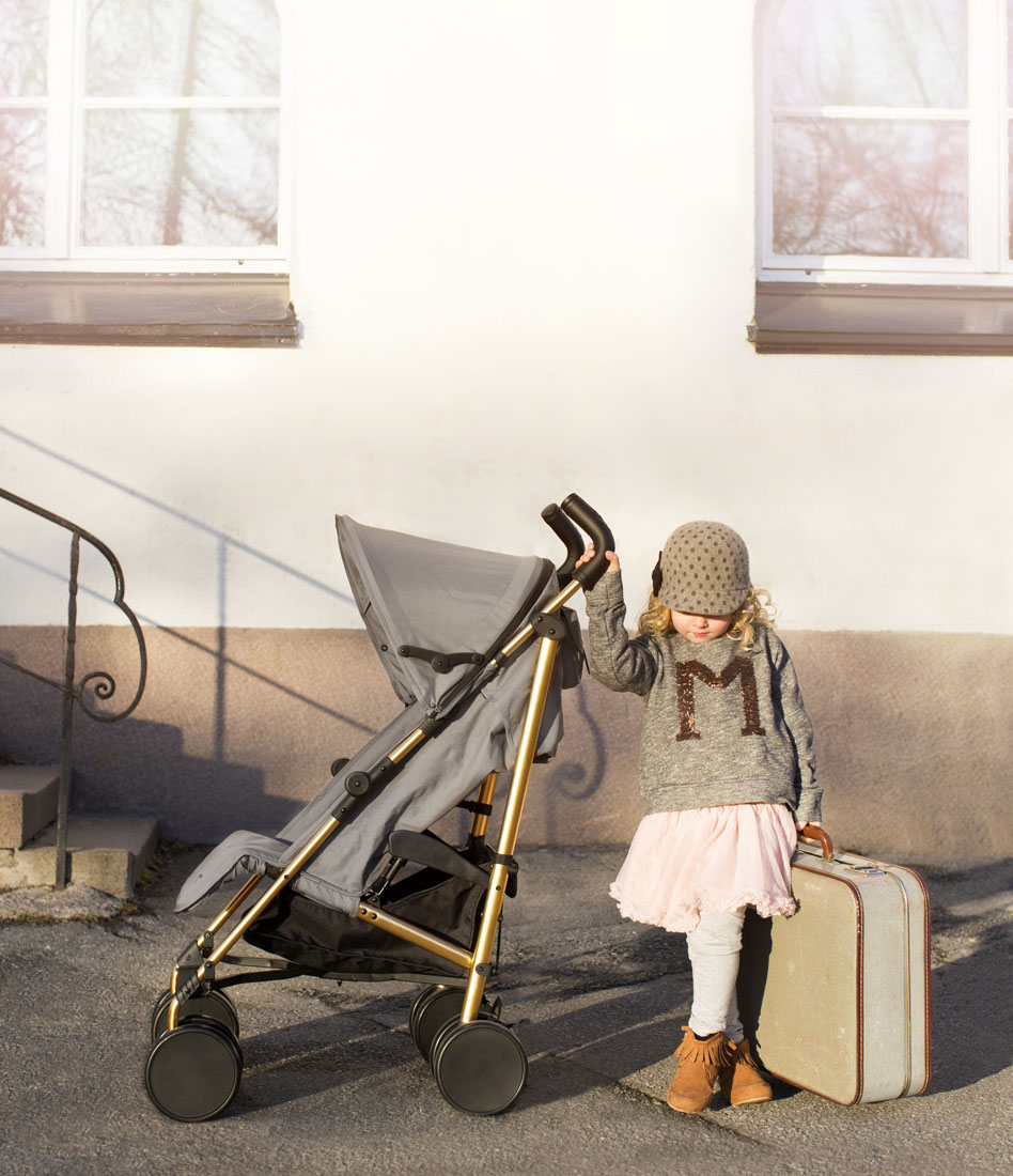 elodie details stockholm stroller golden grey