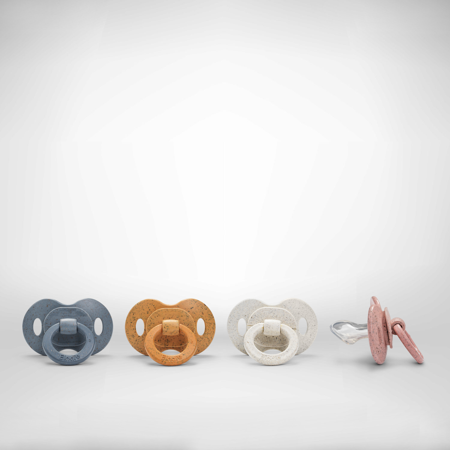 Set Ciuccio Per Bambini Con Clip E Decorazione Fotografica Fai-da-Te - Argento - Silicone Morbido E PP, Per Neonati 6-18 Mesi